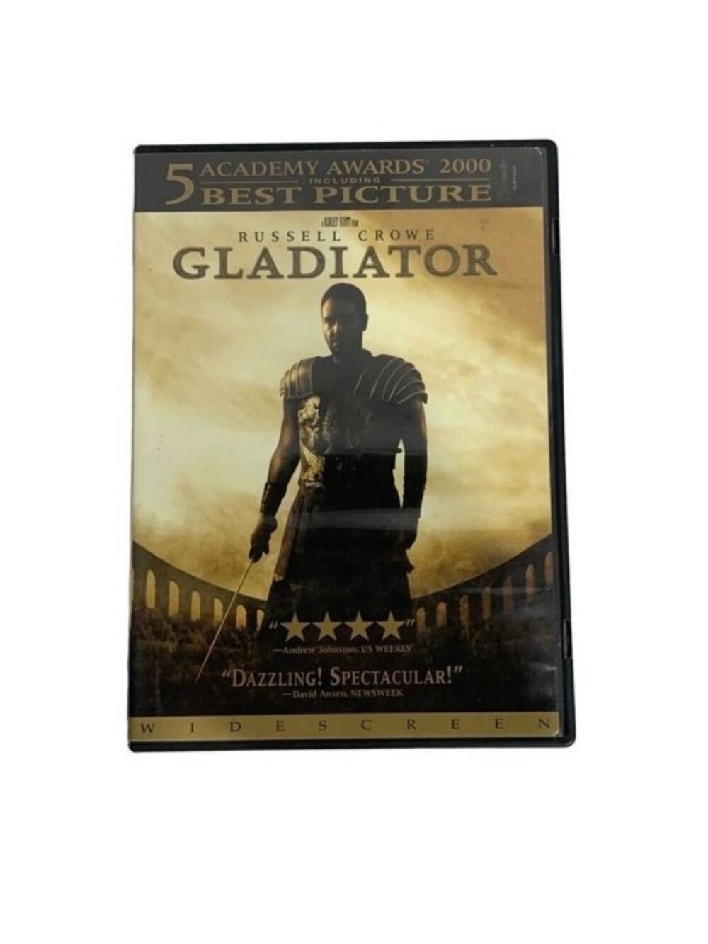 Gladiator DVD Russell Crowe 2000 Widescreen Drama Action Epic Ridley Scott
